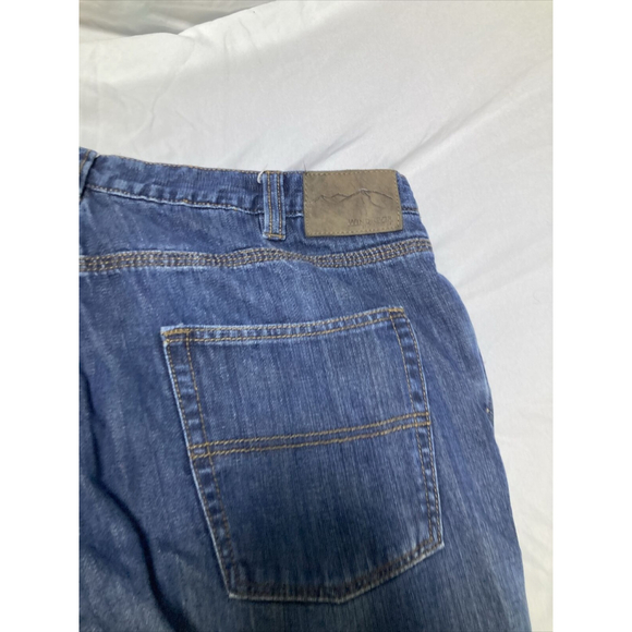 Wind River Insulated Jeans Lined Blue Denim Pants Mens Size 36 X 34 - Picture 8 of 9